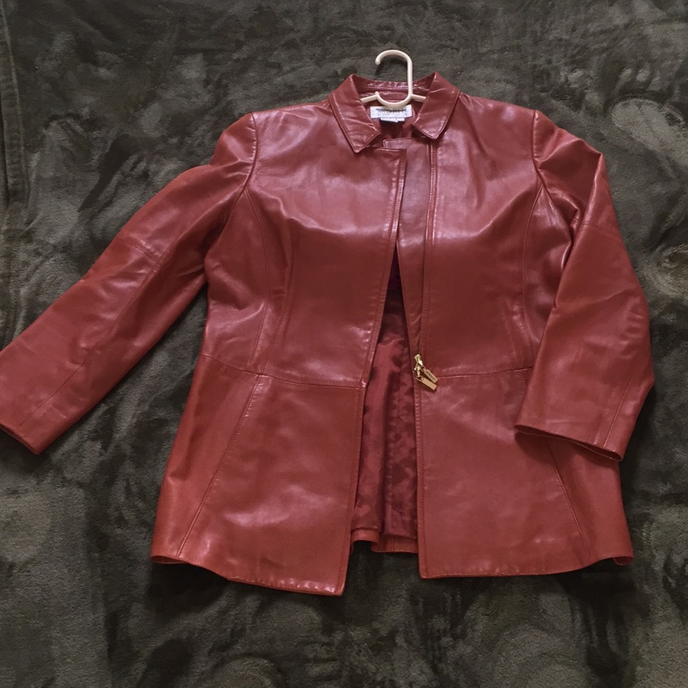 Leather jacket
